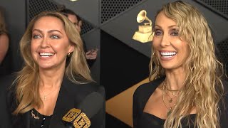 GRAMMYs Brandi and Tish Cyrus Miley s Flowers Performance Exclusive