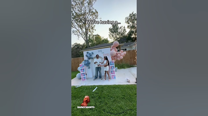 Yanni & Troy Gender Reveal 💙💕🤞🏽