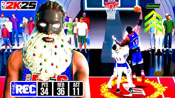 #1 MOST HATED RANDOM REC CENTER BUILD in NBA 2K25