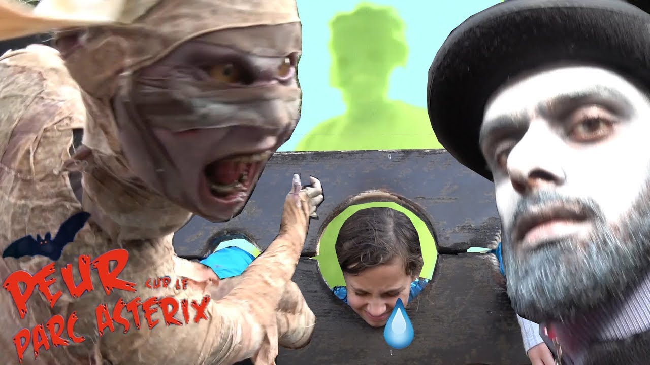 KALYS ET ATHENA ONT PEUR 😱 • HALLOWEEN AU PARC ASTERIX - PEUR SUR LE PARC