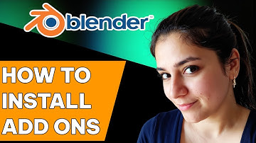 How to install Add ons in Blender