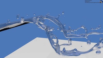 3D SPH air-blast atomization using 1.2 Billion particles