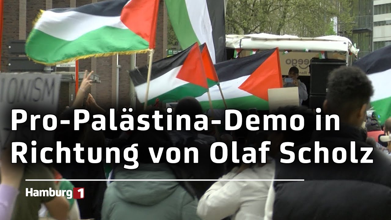 6200 Israel-Hasser demonstrieren in Berlin