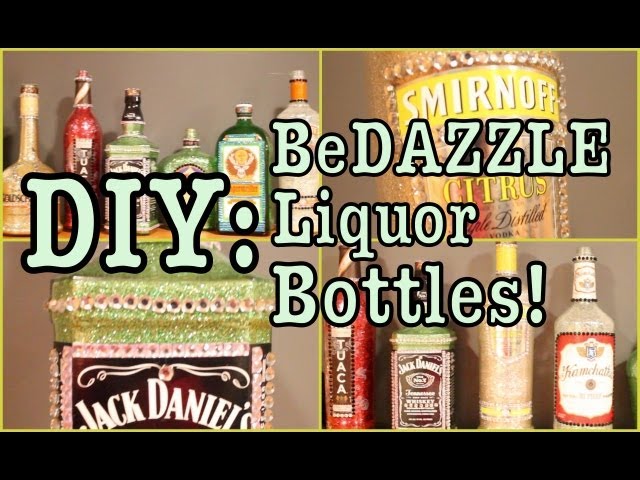 DIY Home Décor: How to Bedazzle a Bottle - Dengarden