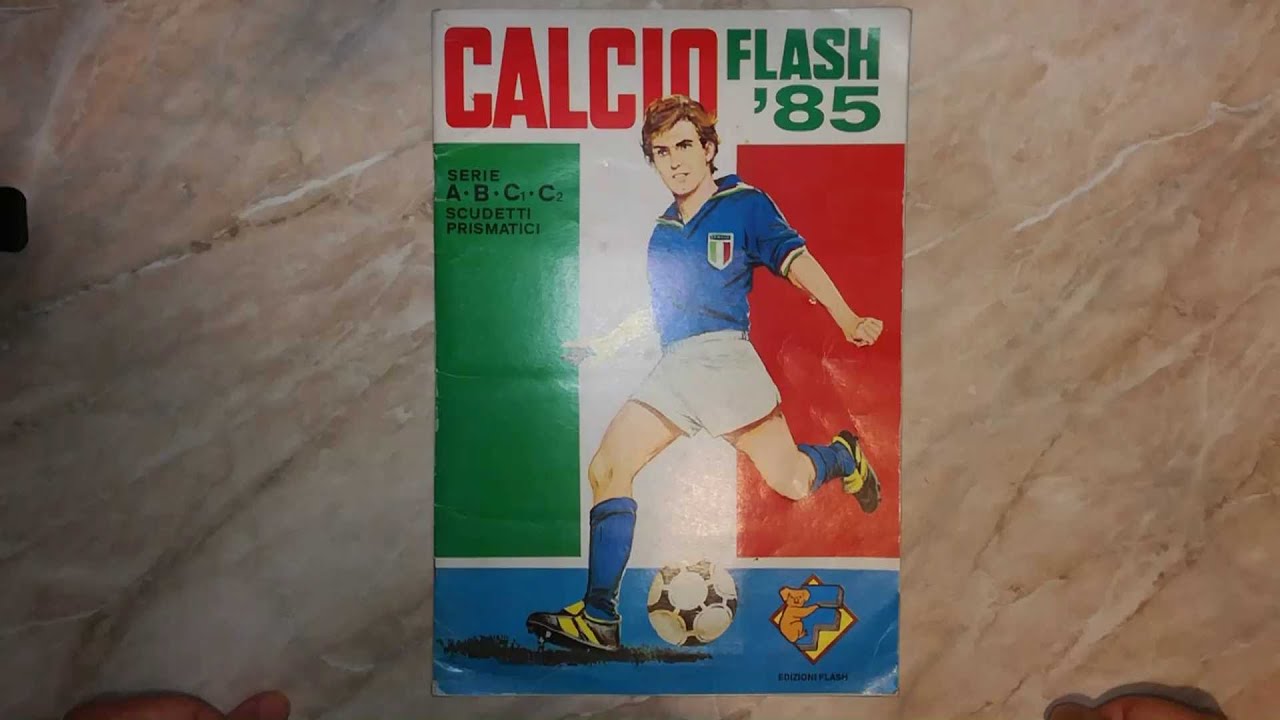 Album Figurine calciatori Flash 85 (completo)