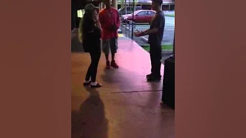 She said she was cold....and then madness