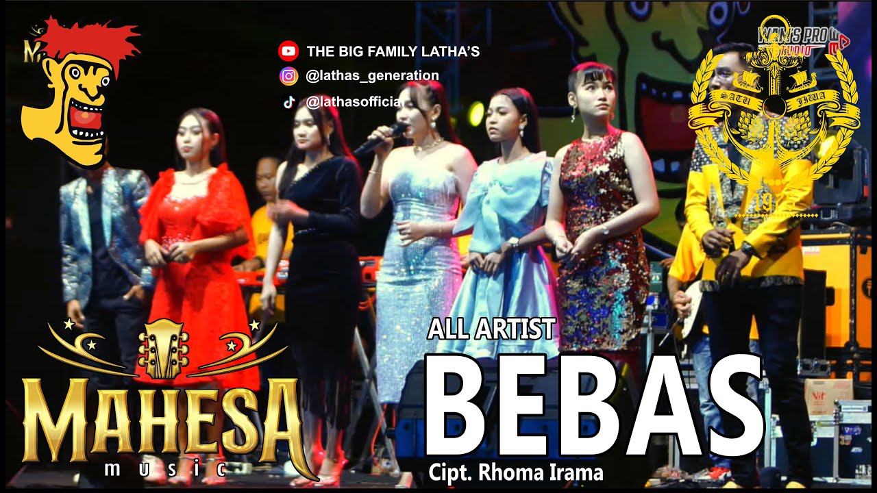 ALL ARTIS - BEBAS COVER [MAHESA MUSIC] LIVE PERFOM LATHA'S 2024