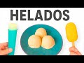 3 Helados Caseros Fáciles y Rápidos 🍦 | Calipo de Limón, Polo de Mango y Helado Cremoso SIN Heladera