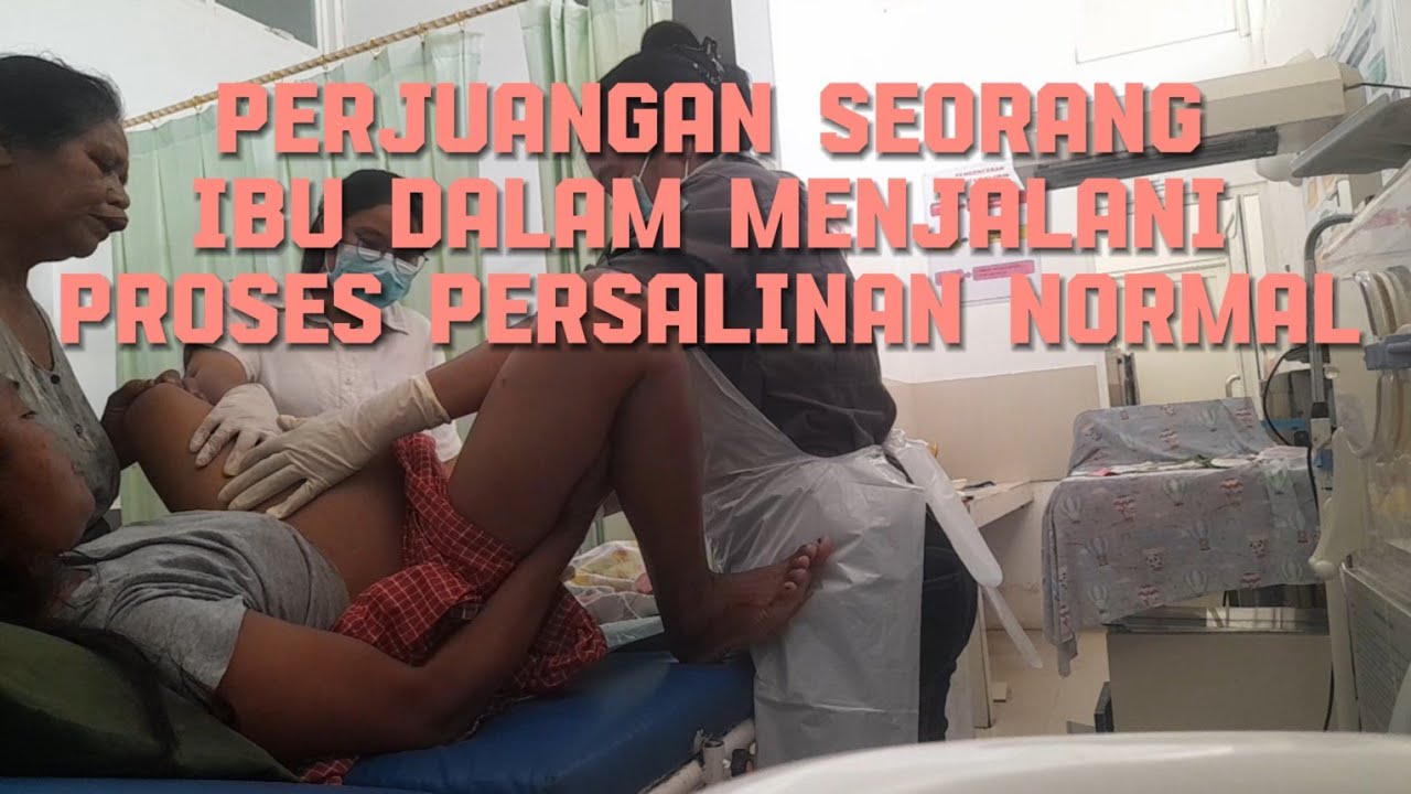 Perjuangan seorang Ibu dalam menjalani proses persalinan Normal❤️❤️