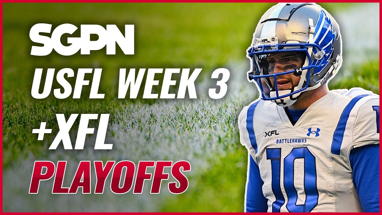 USFL Picks Week 3 + XFL Playoff Predictions (Ep. 1615) XFL Picks 2023