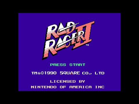 Rad Racer II . [NES]. (1991). 60Fps.