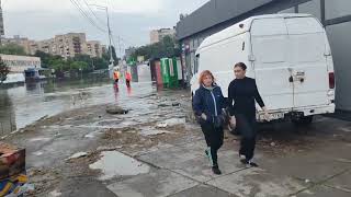 Наслідки зливи у Києві 20 червня (Південна Борщагівка)