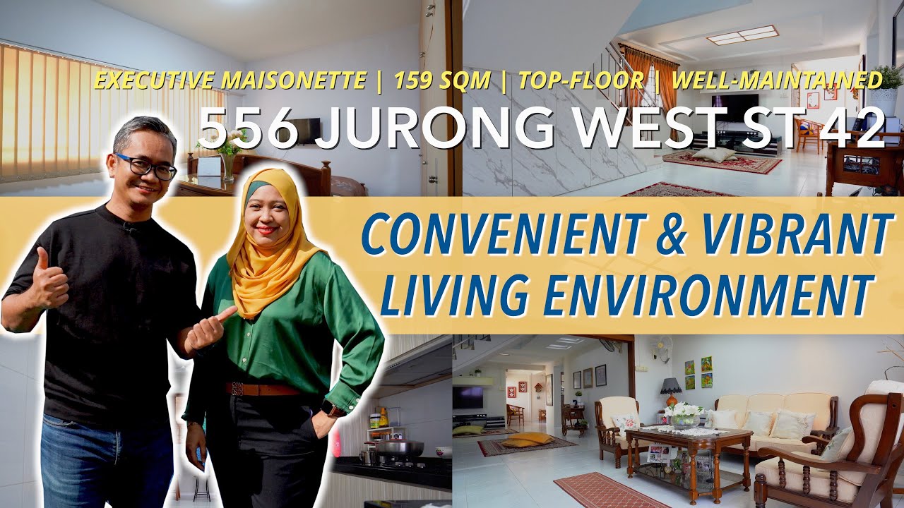 Jurong West St 42 HDB Executive Maisonette For Sale - Singapore HDB Property Listing | Neeza & Nizam