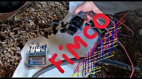 Fimco High Flo Sprayer NOT Pumping 1.2 gpm: How to Fix It