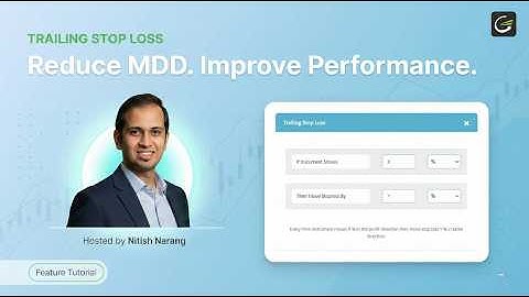 Trailing Stop Loss on StockMock.in | Reduce MDD & Improve Strategy Performance