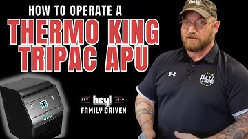 How To Operate A Thermo King APU