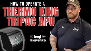 How To Operate A Thermo King APU