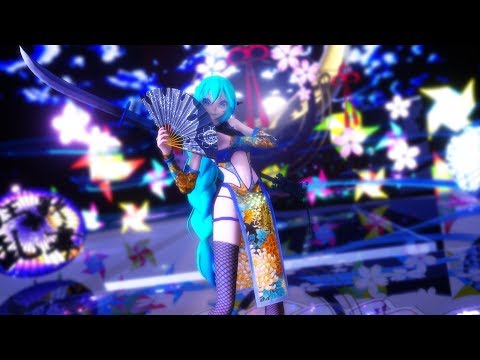 【TDA・MMD】祝15000人記念『寄明月』くノ一 第参幕【1440p-60fps or WQHD】TDA Momiji Ninja Miku