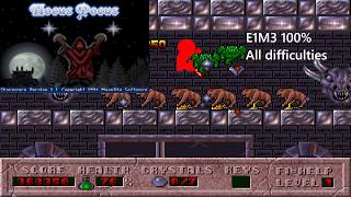 Hocus Pocus E1M3 All difficulties 100%