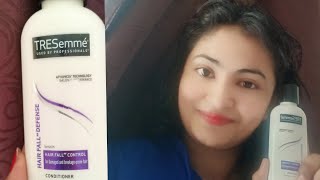 TRESemme Hair Fall keratin conditioner..... Advanced hair control for damaged and breakage prone