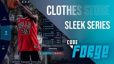Sleek Clothes Stores with ShareOutfit... compatible with Illenium Appearance | FiveM Script [ESX/QB]