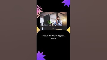 How do you handle multitasking? Comment below!#StopMultitasking #Focus #Efficiency