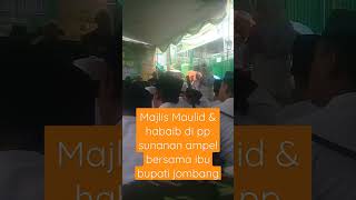 Majelis Maulid Dan Habaib Di Sunan Ampel Bersama Ibu Bupati Jombang