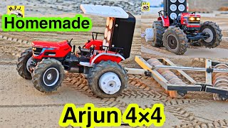 diy arjun very powerful #homemade #remotecontrol #tractor