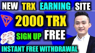 10000 Earn TRX Free | TRX New Site Today | TRX Mining Today | TRX Mining Site | Make Money Online