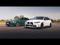 Drag race  audi rs4 vs bmw m3 touring