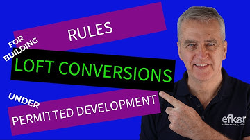 Rules for building Loft Conversions using Permitted Development