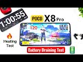 Poco X8 Pro BGMI Battery Draining Test After Update 🚀🚀🔥🔥🔥 #pocox8pro