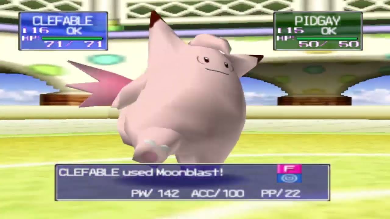 pokemon stadium FAIRY TYPE Romhack/Mod