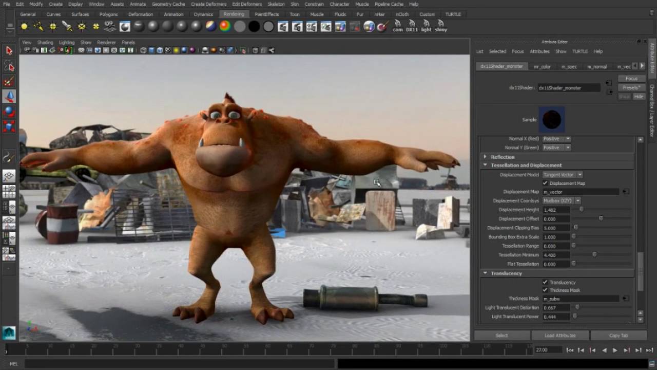 Autodesk Maya - next gen viewport shading video - YouTube