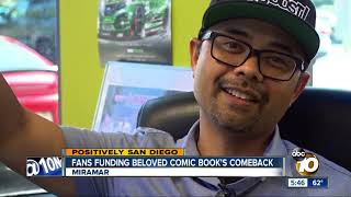 Fans funding beloved comic book comeback