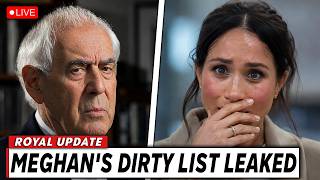 Meghan Markle PANICS As Tom Bower Exposes Her Secret Hit List Of Men