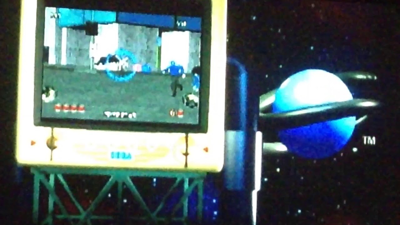 Yabause Wii sega flash vol. 3 virtua cop 2 nights demo movie YouTube