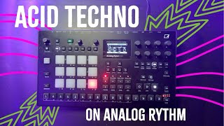 ACID BASSLINE in 5 minutes Elektron Analog Rytm Tutorial