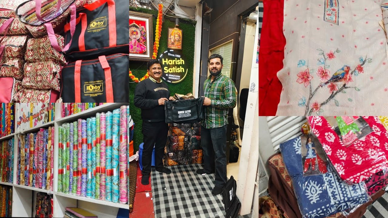 Harish Satish,Rohtak Shori Market में आए बंधेज,बाटिक और Instagram वाले सूटों का नया Collection 