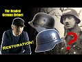 Restoring a German WW2 Beaded Helmet - WHAT is a Beaded Helmet?! HOW to tell the model Differences?!
