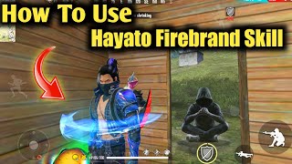 How to Use Hayato Firebrand Skill | Free Fire Battlegrounds (Elite Hayato).
