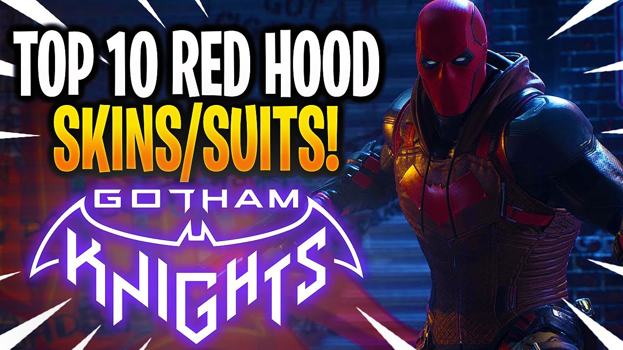 New Top 10 Red Hood Dlc Skins Suits Gotham Knights Youtube