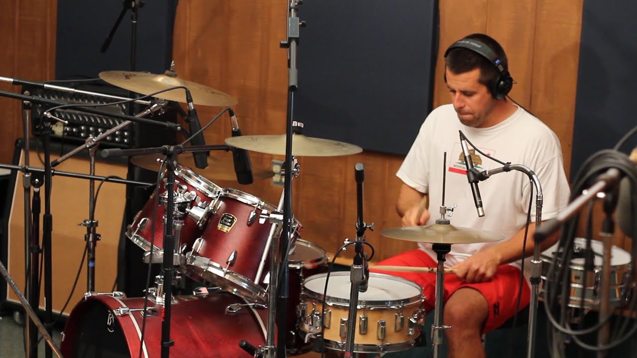 RyMo of Slightly Stoopid on New Drum Kit at Exum Recording