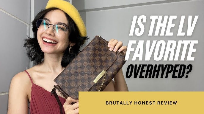 How to spot FAKE louis vuitton handbags - LV Favorite MM Dupe vs Real 