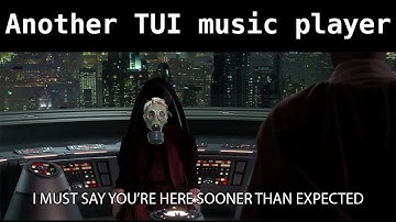 kmp3 may be the simplest TUI music player ever