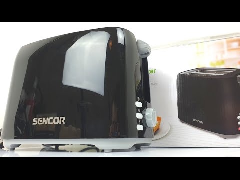 Lacný hriankovač SENCOR STS 2607BK (rozbaľovanie / unboxing) [4K]