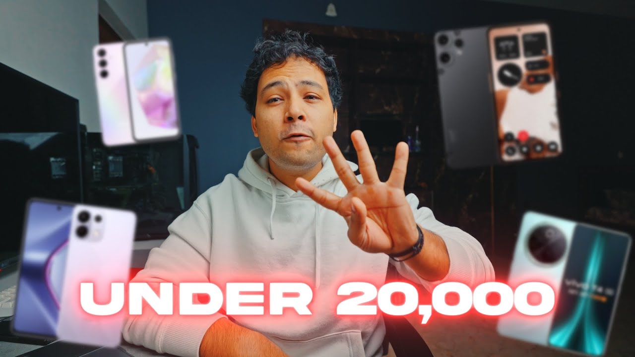 Top 5 Phones Under 20000 | Flipkart & Amazon Sale ⚡ | December 2025