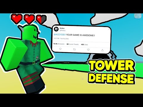 I Made a Roblox Tower Defense Game in 1 DAY - YouTube