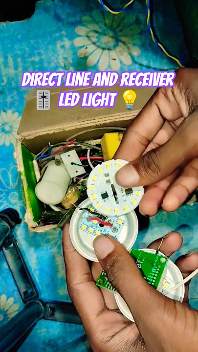 How to make kd 9 watt driver/9watt LED strip light 🚨 #led #light #experiment #video #youtubeshorts