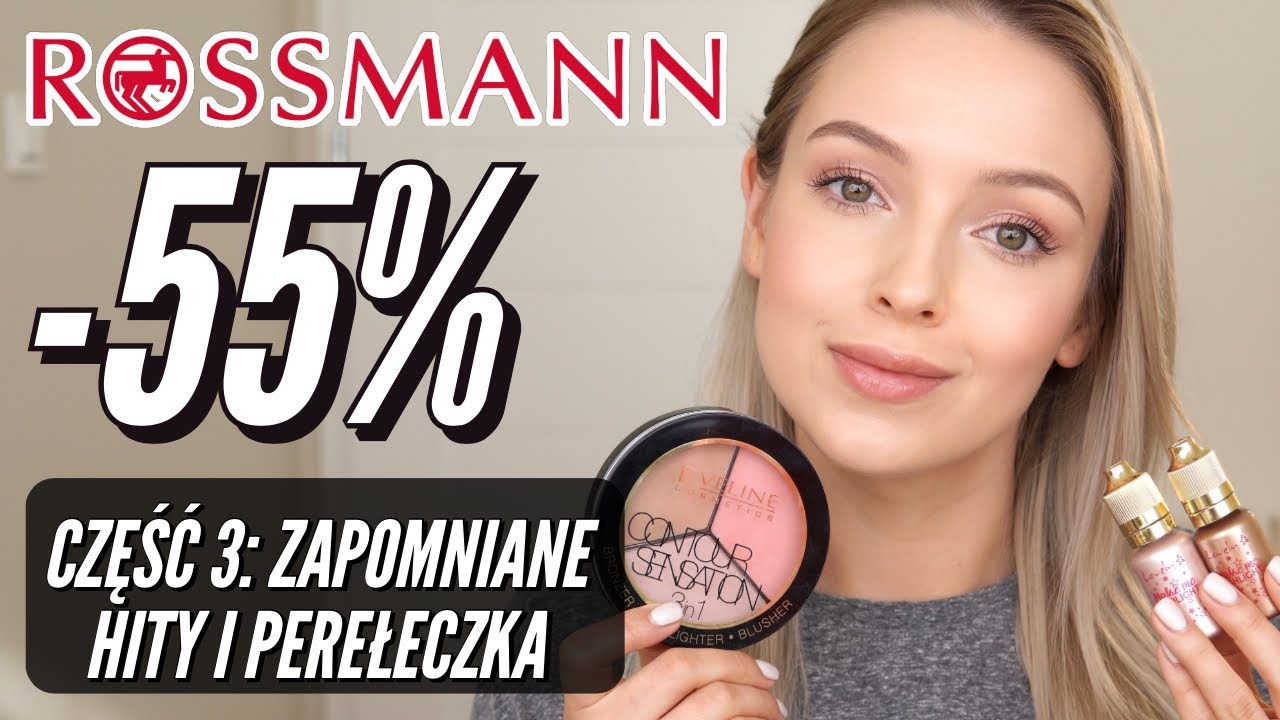 Co warto kupić w Rossmannie w promocji -55%? Jak mogłam o nich zapomnieć?!